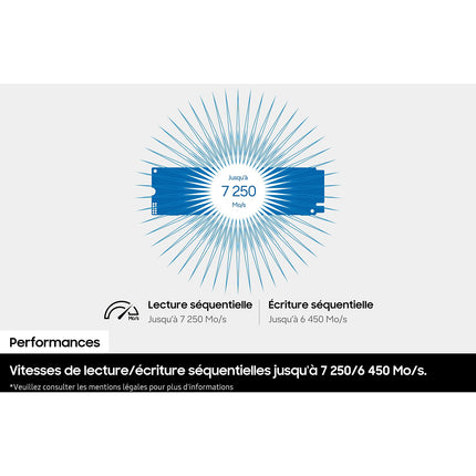 Disque dur SSD interne SAMSUNG 990 2To