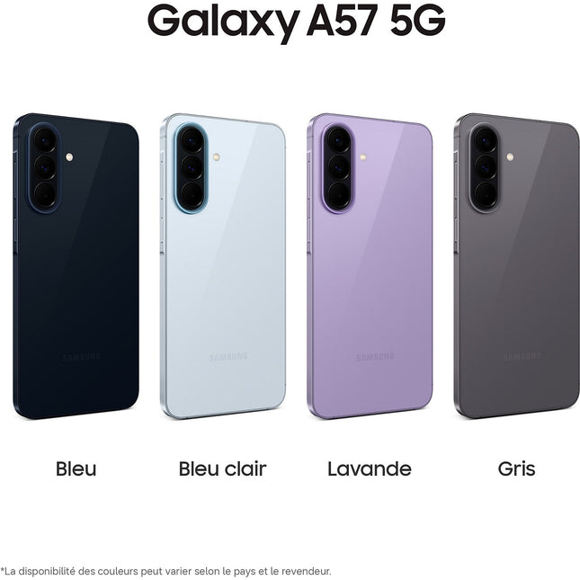 Smartphone SAMSUNG Galaxy A57 256Go Lavande 5G
