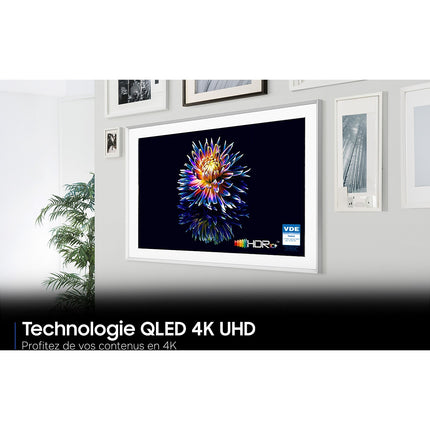TV QLED SAMSUNG The Frame TQ55LS03HA (2026) 55" (138 cm) 4K - Mode art (effet tableau), boîtier déporté, anti-reflet