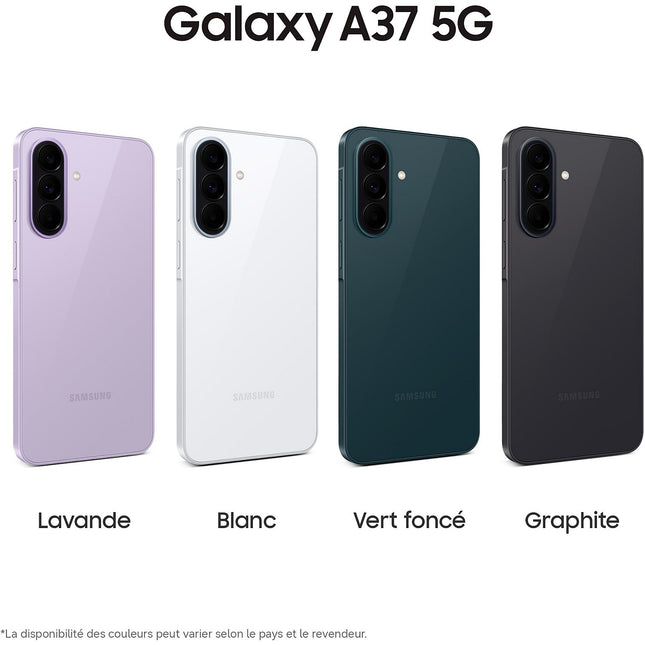 Smartphone SAMSUNG Galaxy A37 256Go Graphite 5G