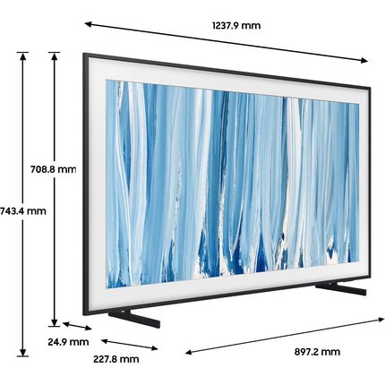 TV Mini LED SAMSUNG The Frame Pro TQ55LS03HW (2026) 55" (138 cm) 4K - Mode art (effet tableau), anti-reflet