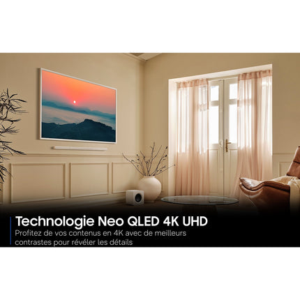 TV Mini LED SAMSUNG The Frame Pro TQ55LS03HW (2026) 55" (138 cm) 4K - Mode art (effet tableau), anti-reflet