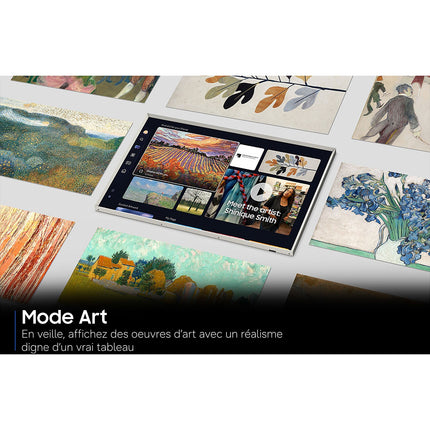 TV Mini LED SAMSUNG The Frame Pro TQ55LS03HW (2026) 55" (138 cm) 4K - Mode art (effet tableau), anti-reflet