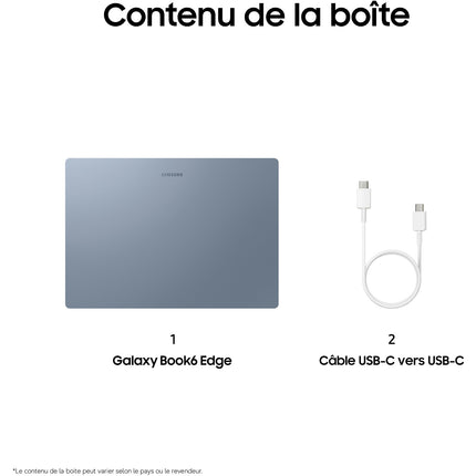 Ordinateur portable SAMSUNG Galaxy Book6 Edge 16' X2 Elite 16Go 512Go