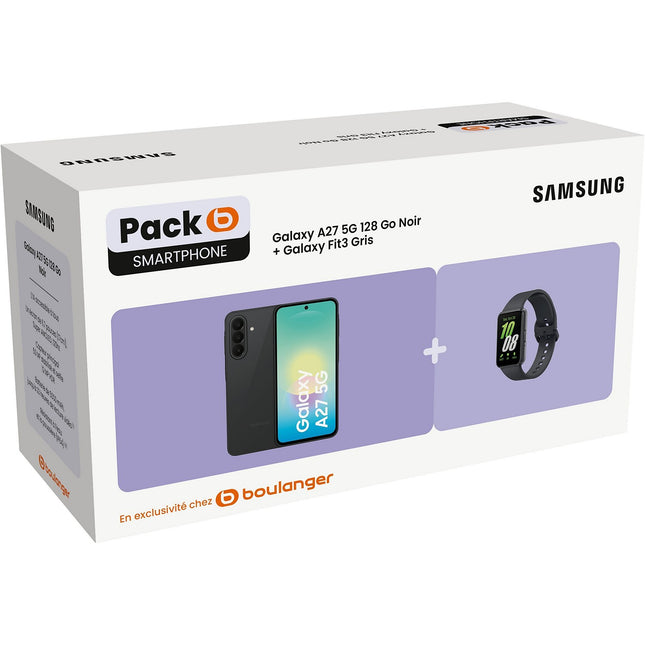 Smartphone SAMSUNG Pack A27 5G 128Go + Fit3