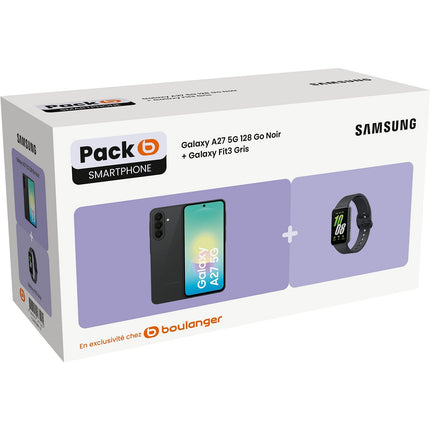 Smartphone SAMSUNG Pack A27 5G 128Go + Fit3