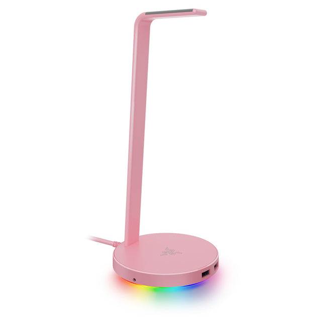 Support casque RAZER Base Station V2 Chroma Quartz