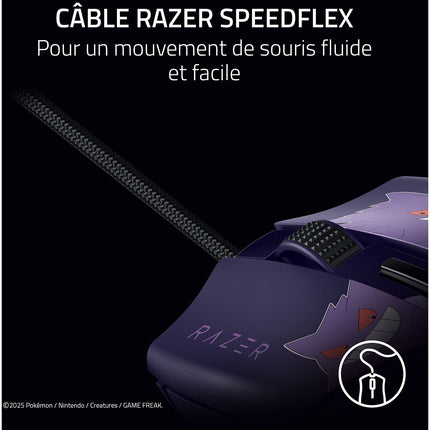 Souris Gamer Filaire RAZER COBRA POKEMON GENGAR ED