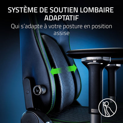 Chaise gaming RAZER Iskur V2 Noir
