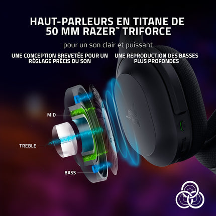 Casque gamer RAZER Barracuda
