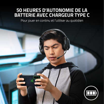Casque gamer RAZER Barracuda X Noir