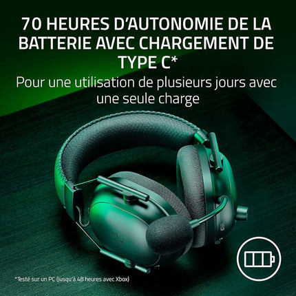 Casque gamer RAZER BlackShark V2 Pro XBOX Noir