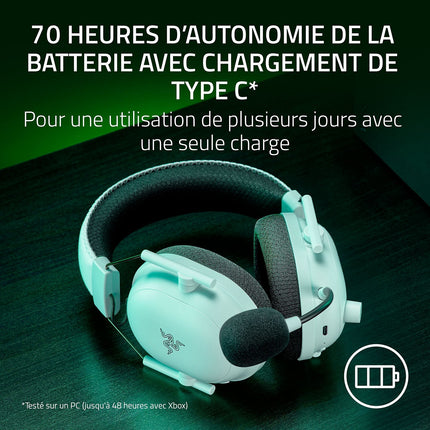 Casque gamer RAZER BlackShark V2 Pro Xbox Blanc