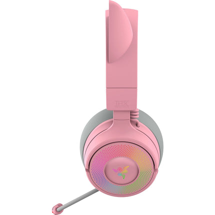 Casque gamer RAZER KRAKEN KITTY V3 PRO QUARTZ
