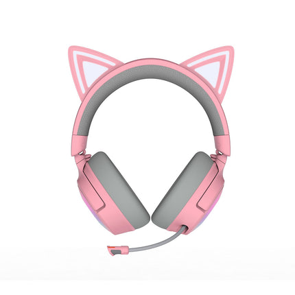 Casque gamer RAZER KRAKEN KITTY V3 PRO QUARTZ