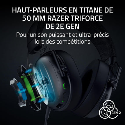 Casque gamer RAZER BLACKSHARK V3 NOIR