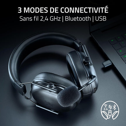 Casque gamer RAZER BLACKSHARK V3 X HYPERSPEED NOIR