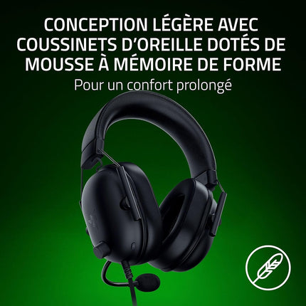 Casque gamer RAZER BlackShark V2 X Xbox Blanc