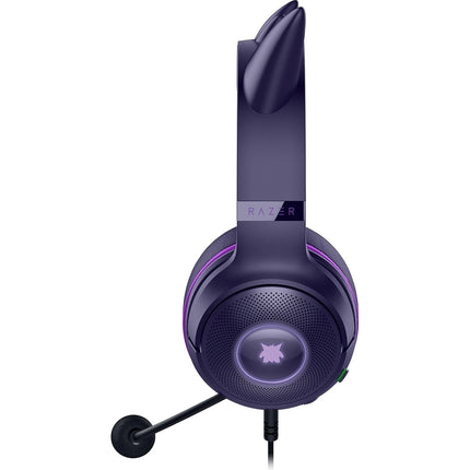 Casque gamer RAZER KRAKEN KITTY V2 ÉDITION POKÉMON GENGAR
