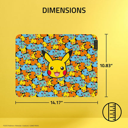 Tapis de souris RAZER GIGANTUS V2 MEDIUM POKÉMON KANTO STARTER