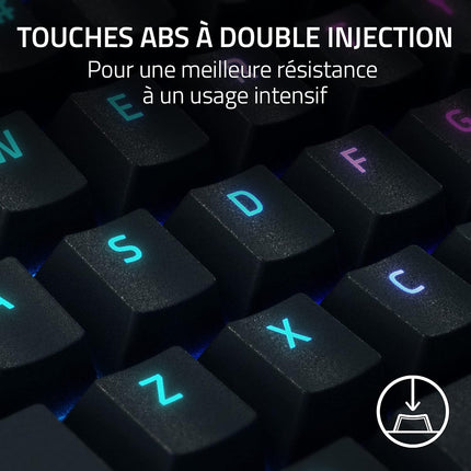 Clavier gamer RAZER BlackWidow V4 (Green Switch)-French Layo
