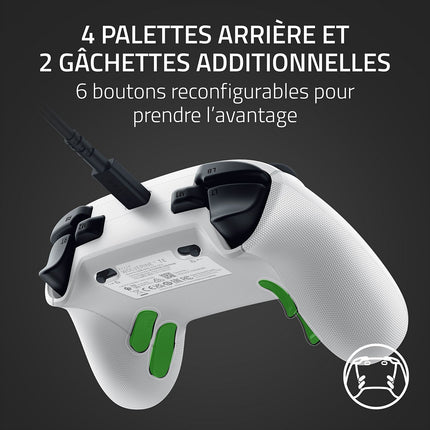 Manette RAZER Wolverine V3 Tournament Edition Blanc