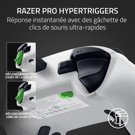 Manette RAZER Wolverine V3 Tournament Edition Blanc