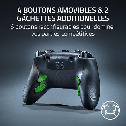 Manette RAZER Raiju V3 Pro Noir