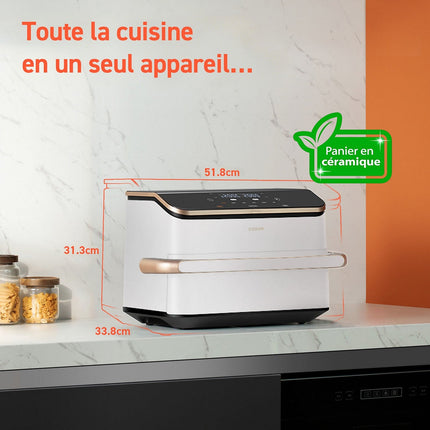Friteuse sans huile COSORI Twinfry Pro 10l White KAAPAFCSSEU0277A