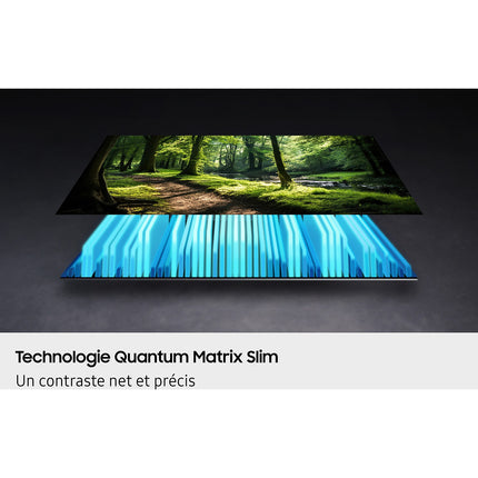 TV Mini LED SAMSUNG TQ55QN77F (2025) 55" (138 cm) 4K - Smart TV avec IA, NeoQLED (contrastes intenses)