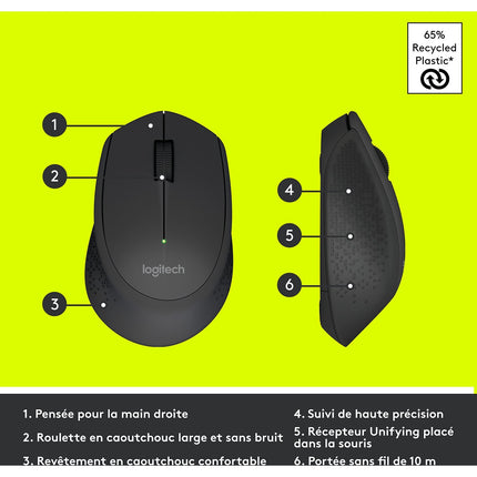 Souris sans fil LOGITECH M280 Noire