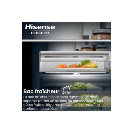 Réfrigérateur 1 porte HISENSE RL5K370GSFC freshfit