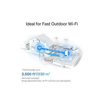 Routeur Wifi TP-LINK Deco X50-Outdoor (1-pack) AX3000