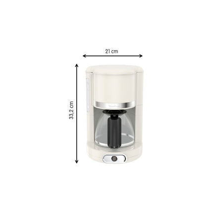 Cafetière filtre MOULINEX FG381A10 SOLEIL IVOIRE