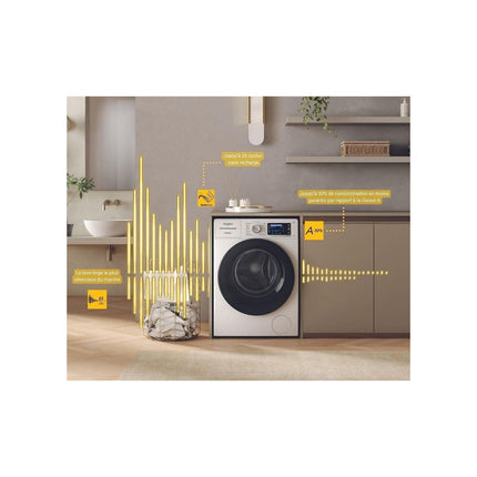 Lave linge hublot WHIRLPOOL W7X89B SILENCE FR