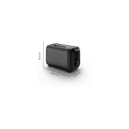 Grille-pain MOULINEX LT5S08E0 Subito Noir