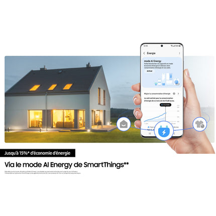 Réfrigérateur combiné SAMSUNG RB34C600EWW