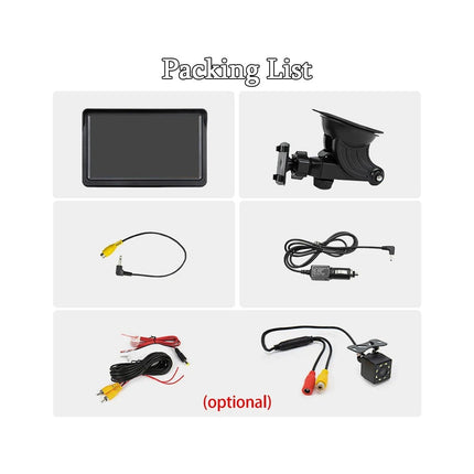 GPS AVIZAR Carplay 7" avec caméra de recul