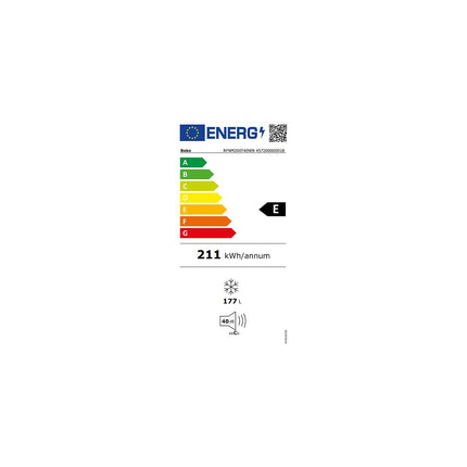 Congélateur armoire BEKO RFNM200T40WN