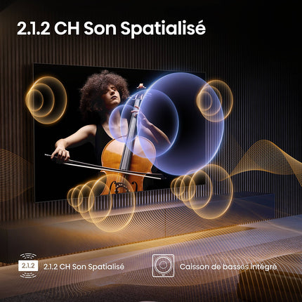 TV Mini LED HISENSE 55U7Q PRO 2025 (139cm)