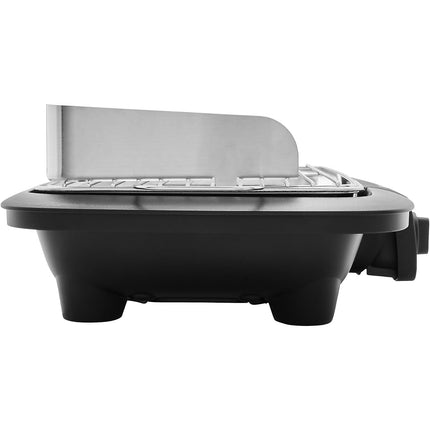 Barbecue électrique TEFAL BG90A810 Easygrill inox à poser, 37x23.5 cm