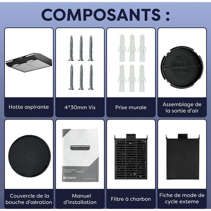 Hotte casquette CIARRA CD6921B