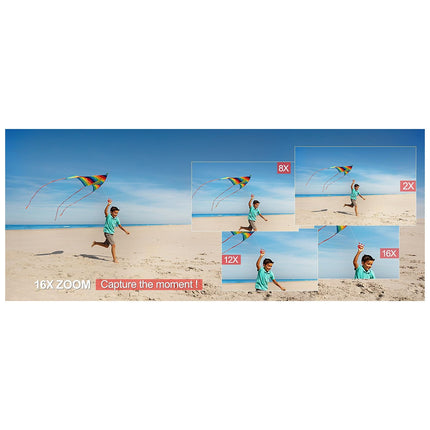Appareil photo Hybride NBD Carte SD 32GB + 2 Batteries + Clé USB