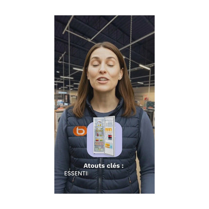 Réfrigérateur 1 porte ESSENTIELB ERLV185-60hib1