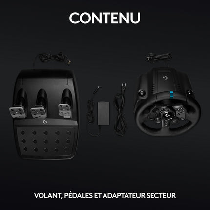 Volant + Pédalier LOGITECH G923 PS4/PS5/PC