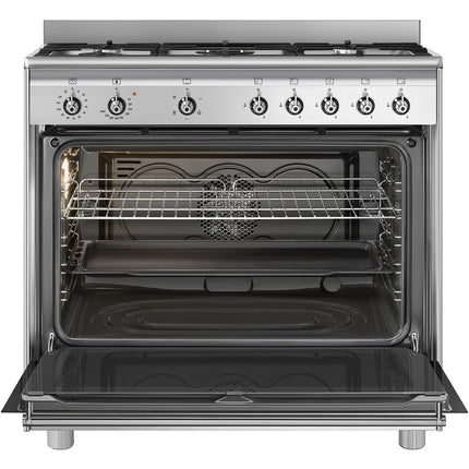 Piano de cuisson gaz SMEG SX91GM