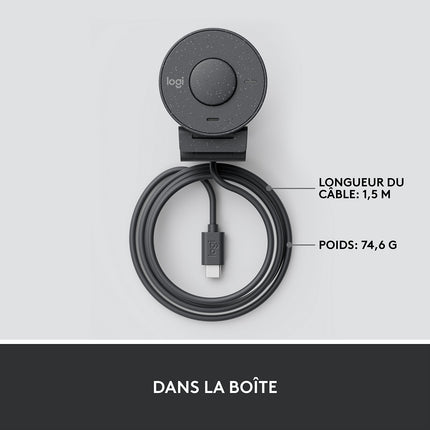 Webcam LOGITECH Brio 300 Full HD avec micro