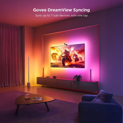 Bandeau LED GOVEE Retroéclairage LED TV avec camera 55 65