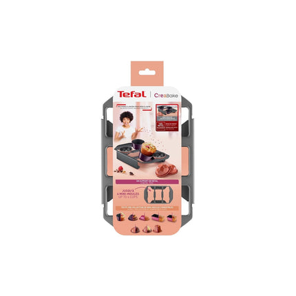 Moule à gâteau TEFAL Creabake support 6 empreintes