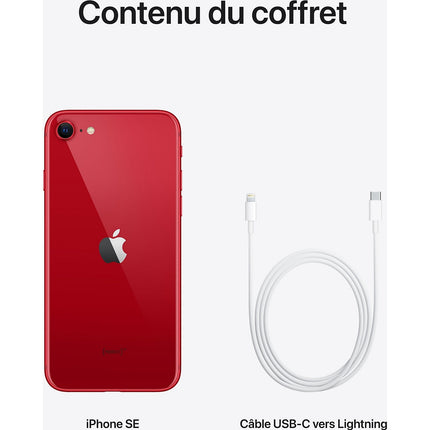 Smartphone APPLE iPhone SE Product Red 64Go 5G Reconditionné